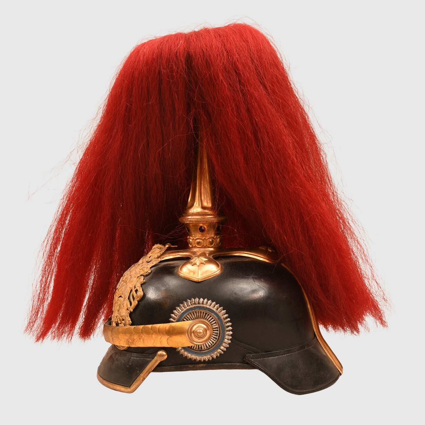 GERMAN WWI BAVARIAN FIELD ARTILLERY RESERVE OFFICERS PICKELHAUBE