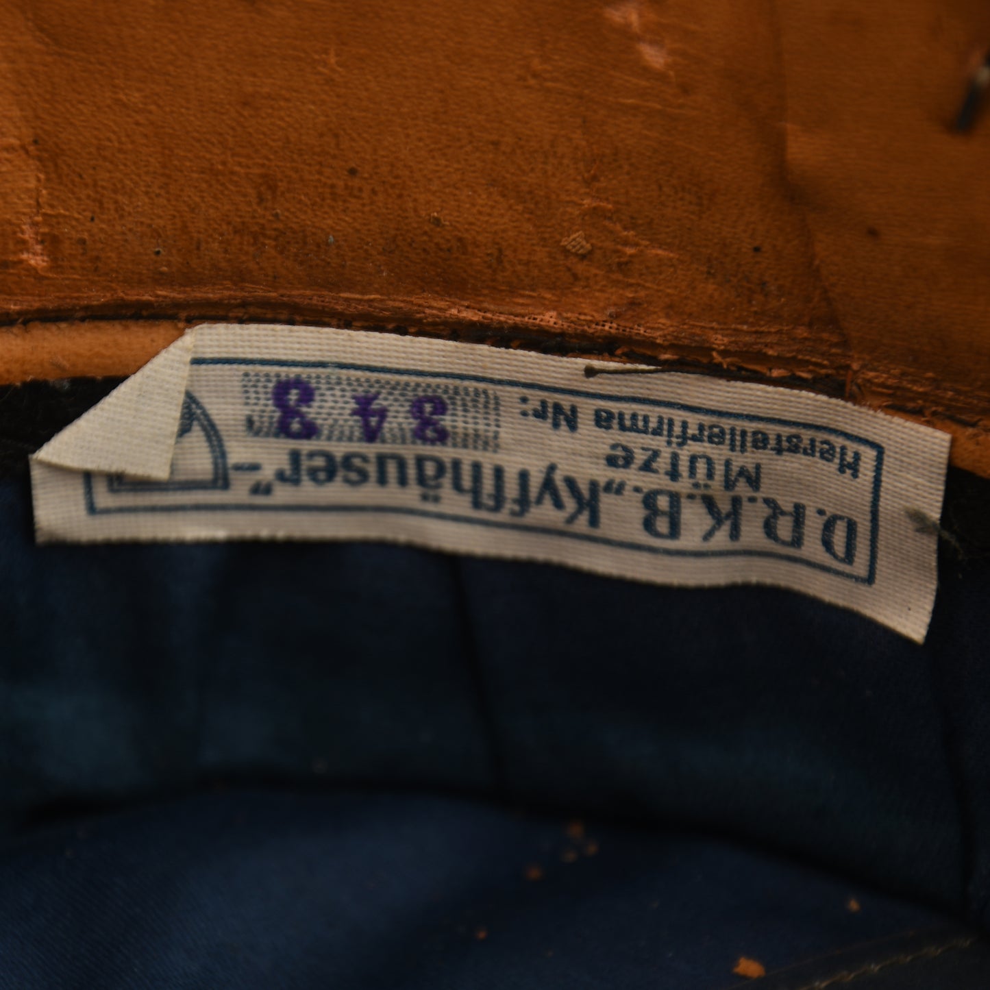 GERMAN WWII VETERANS ORGANISATION CAP