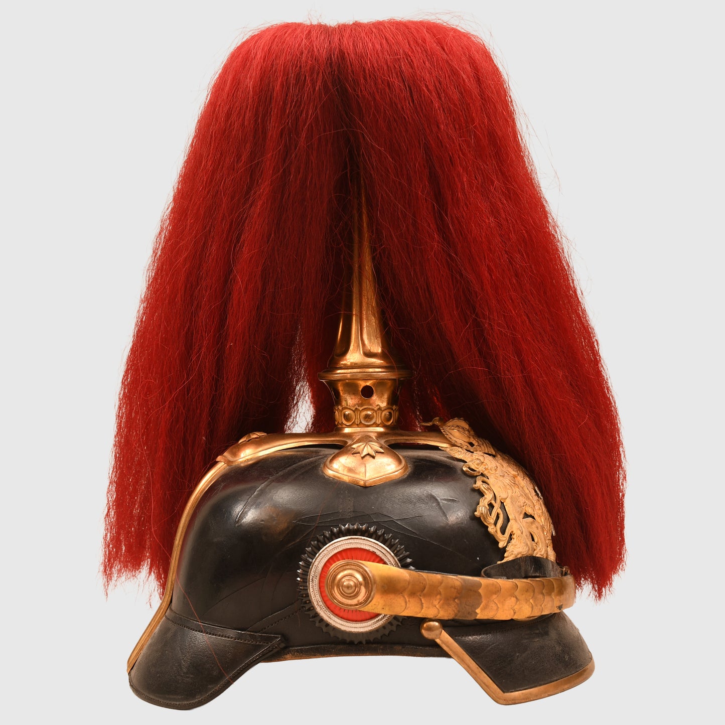 GERMAN WWI BAVARIAN FIELD ARTILLERY RESERVE OFFICERS PICKELHAUBE