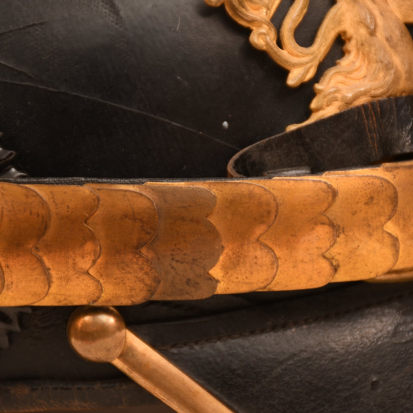 GERMAN WWI BAVARIAN FIELD ARTILLERY RESERVE OFFICERS PICKELHAUBE