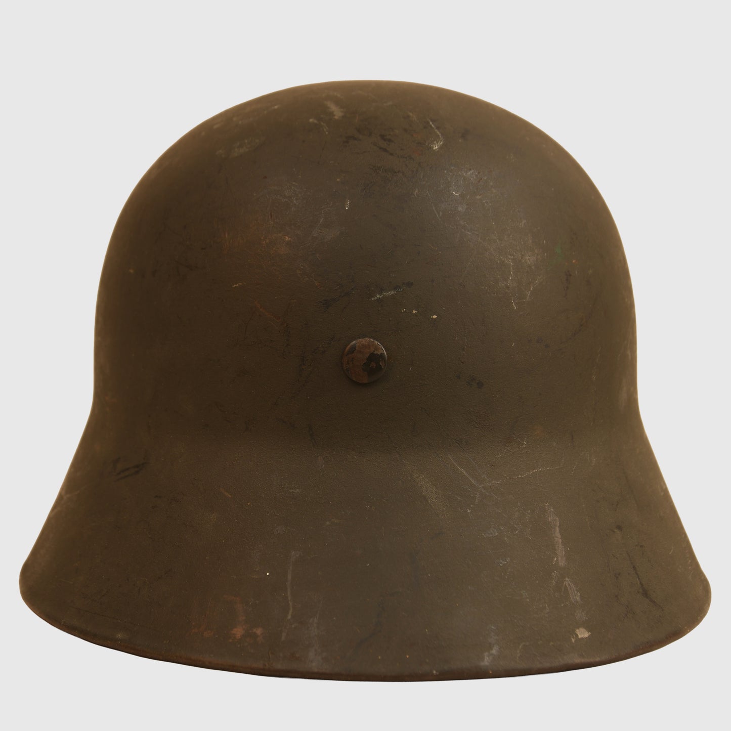 German WWII Austrian/German Transitional Single Decal Army Helmet