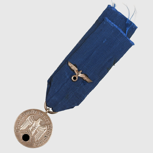 GERMAN WWII FOUR-YEAR ARMED FORCES LONG SERVICE MEDAL