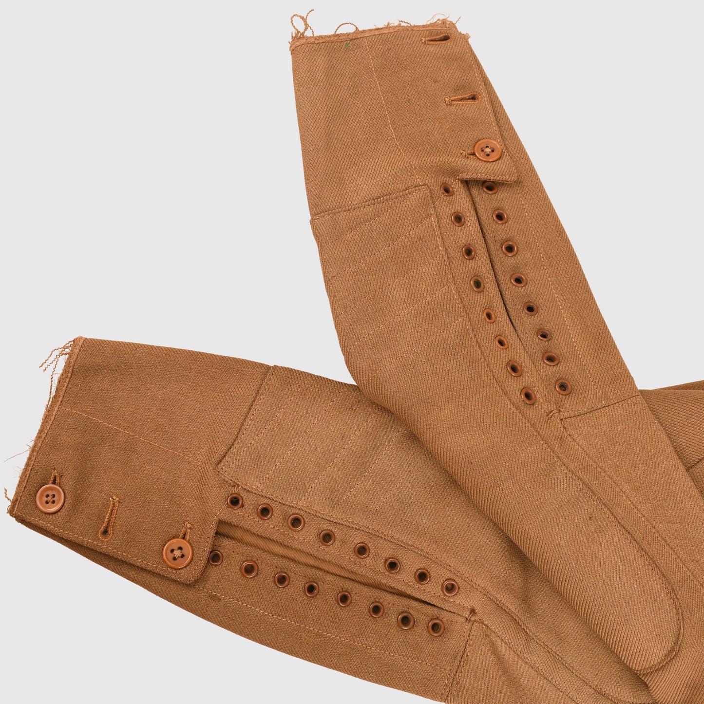 BRITISH WWI VERY EARLY SAND KHAKI COLOURED BREECHES