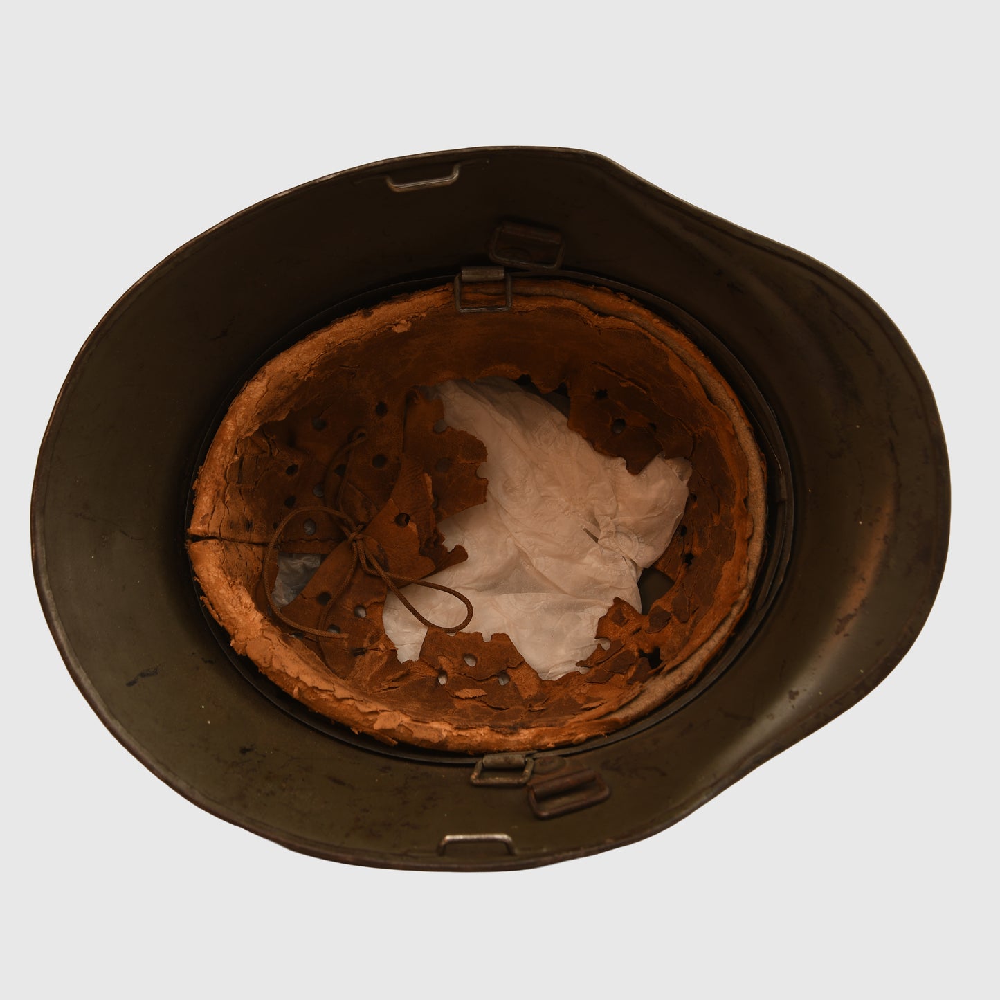 German WWII Austrian/German Transitional Single Decal Army Helmet