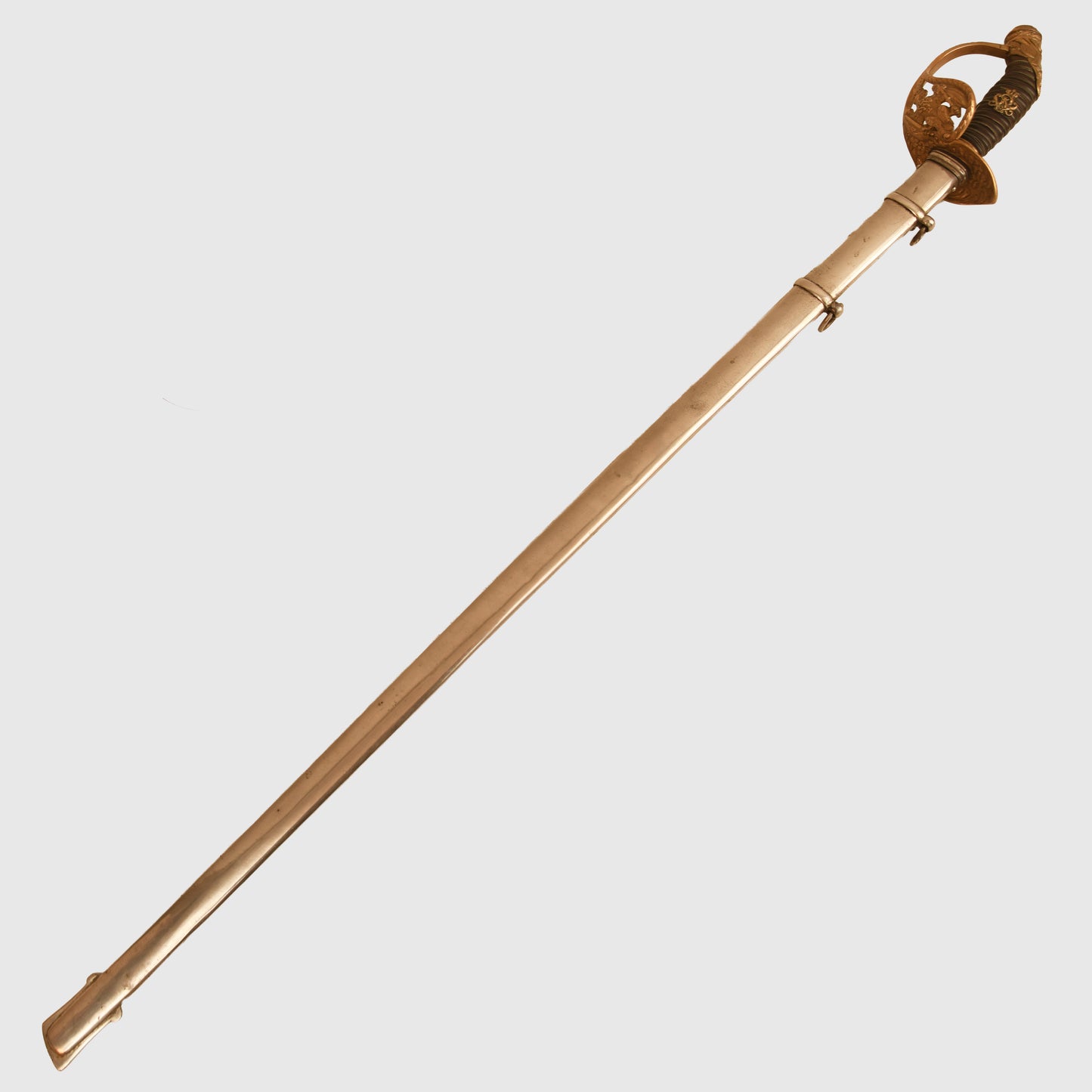 German WWI Imperial German 1889 Infantry Officers Presentation Display Piece