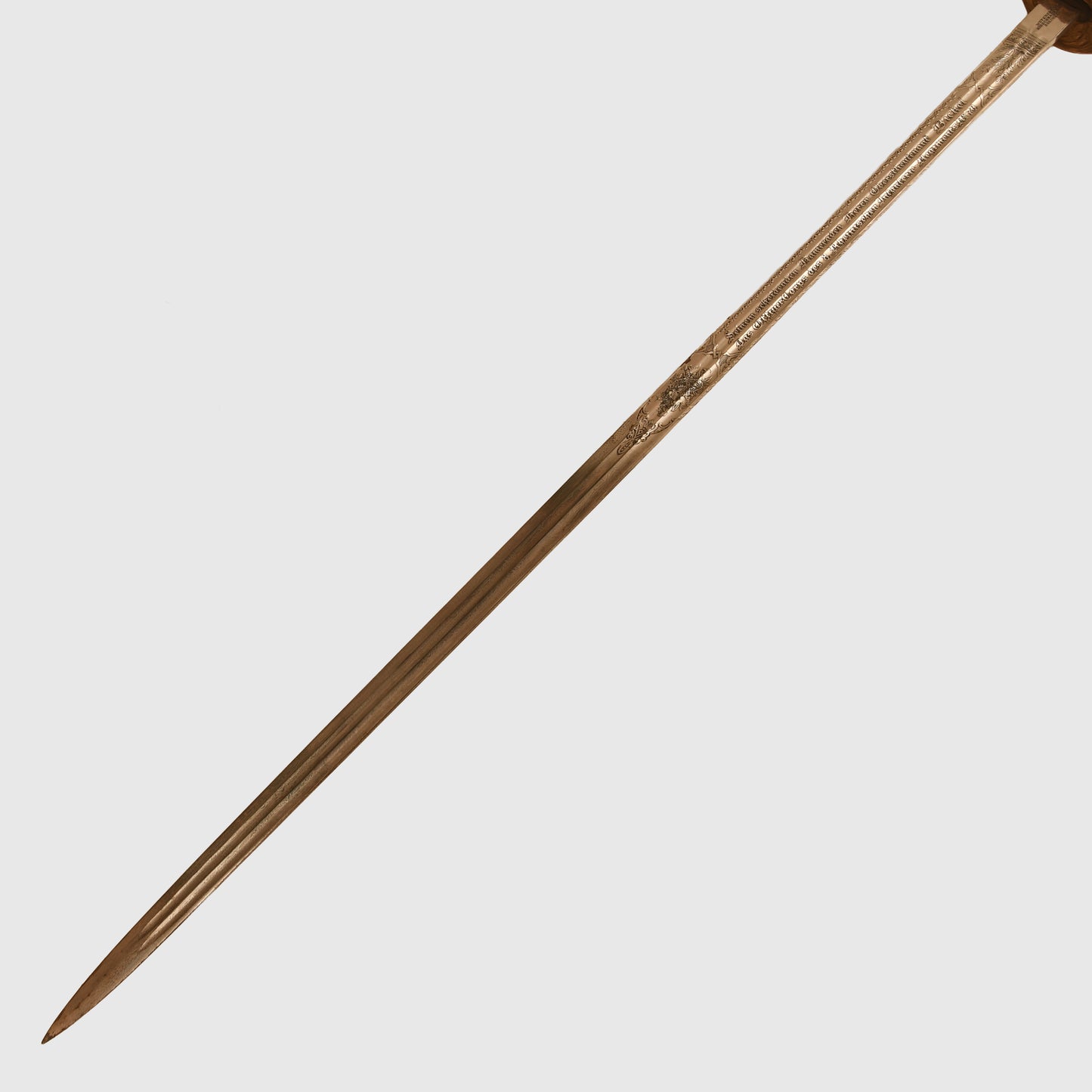 German WWI Imperial German 1889 Infantry Officers Presentation Display Piece