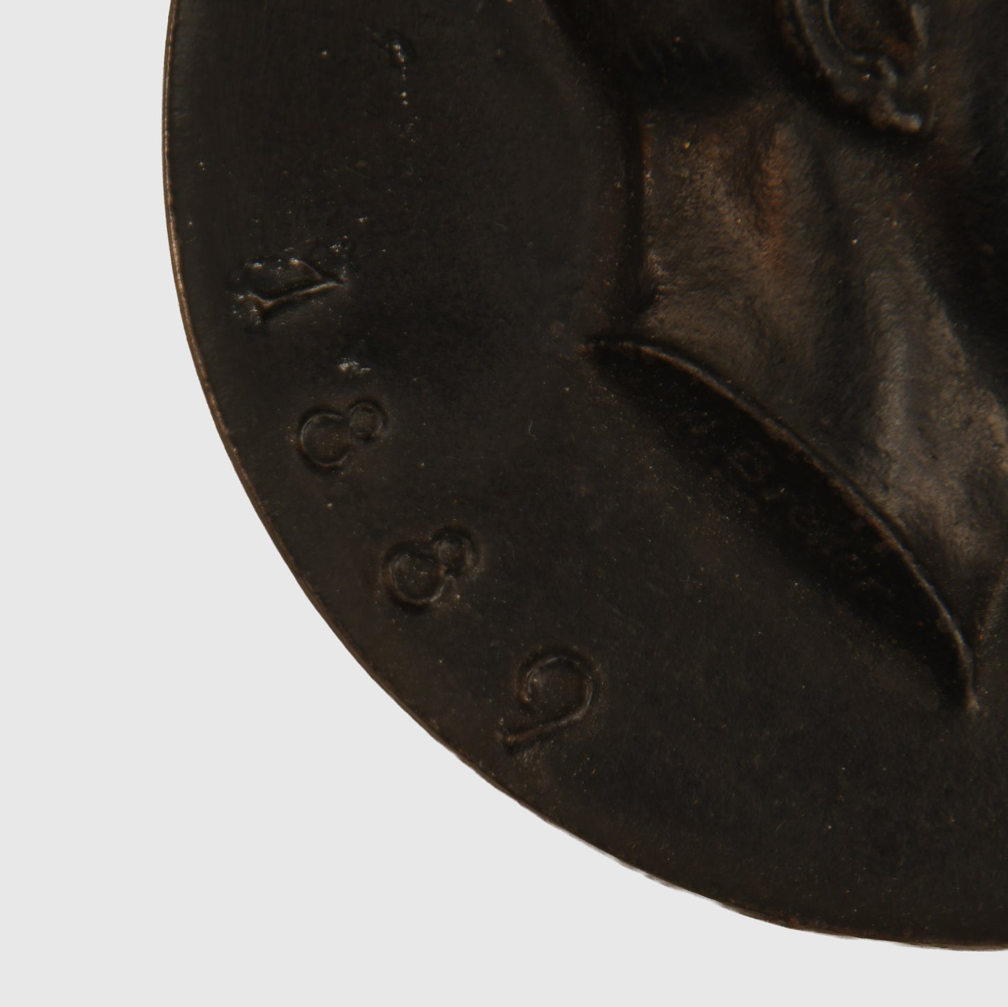 GERMAN WWII ADOLF HITLER 50TH BIRTHDAY PLAQUE