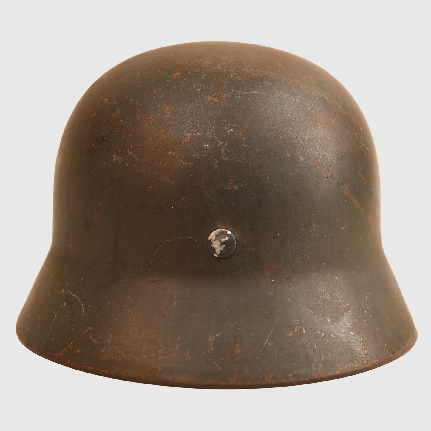 German WWII M35 Luftwaffe Single Decal Combat Helmet