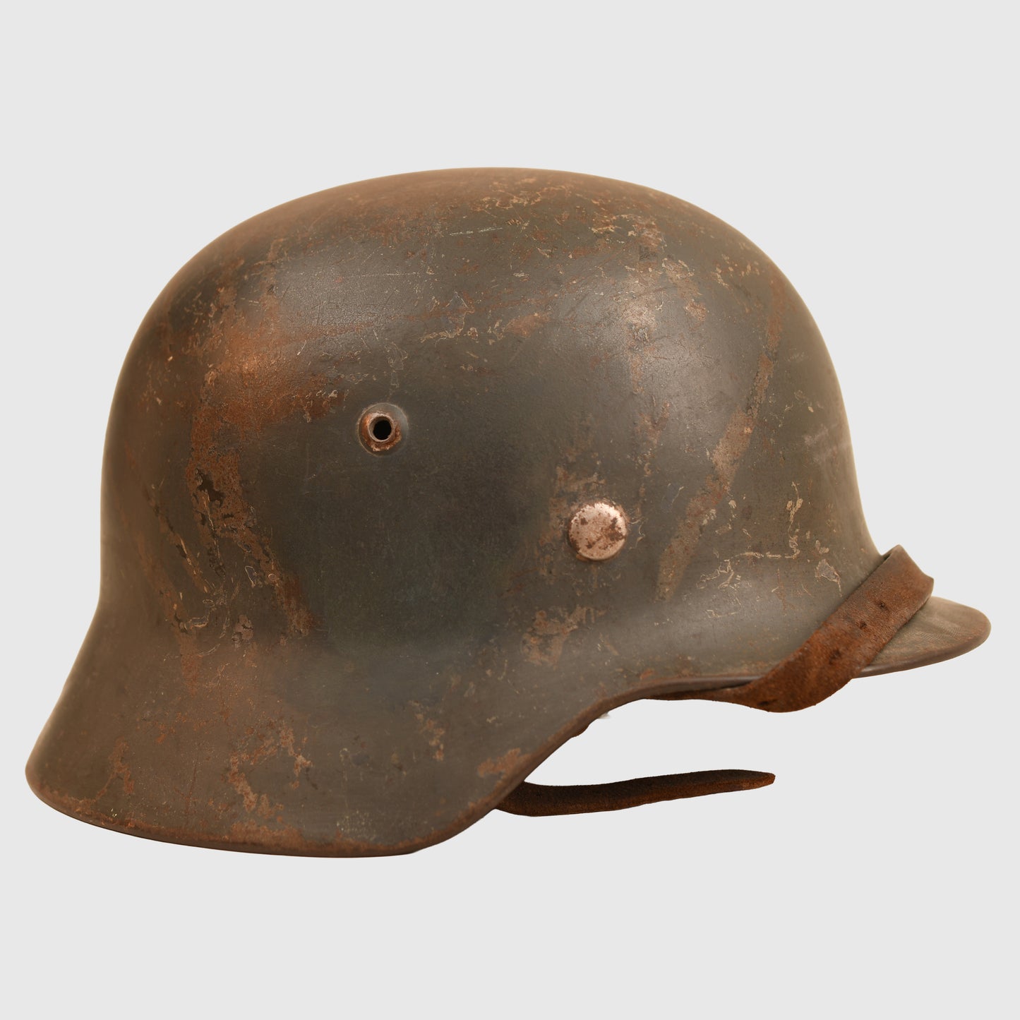 German WWII M35 Luftwaffe Single Decal Combat Helmet