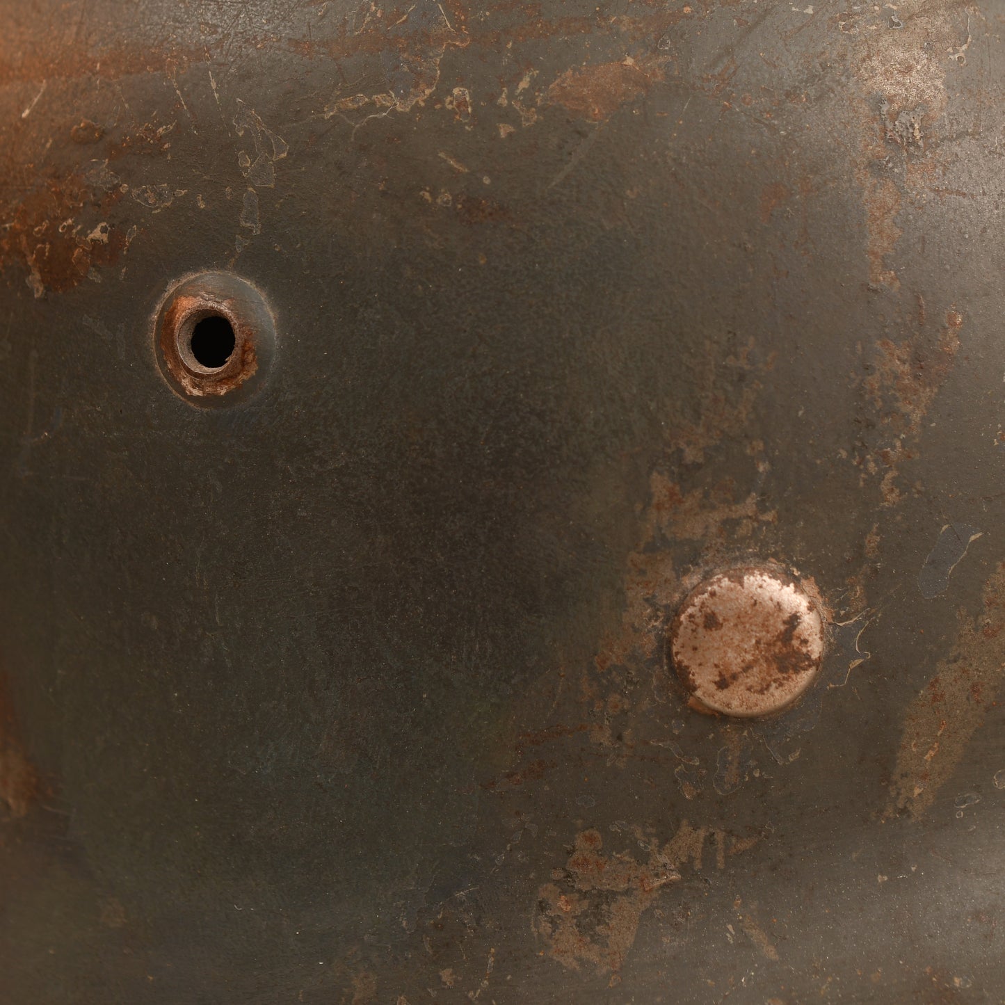 German WWII M35 Luftwaffe Single Decal Combat Helmet