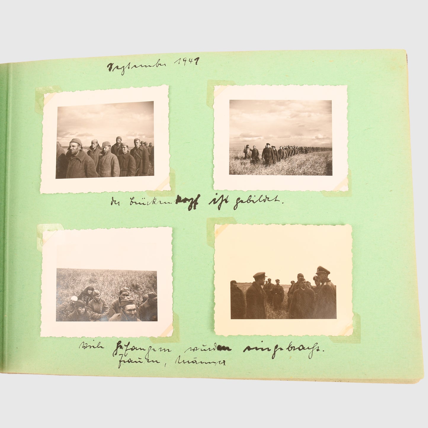 GERMAN WWII HANS VOLRATH ALBUM 1941-43