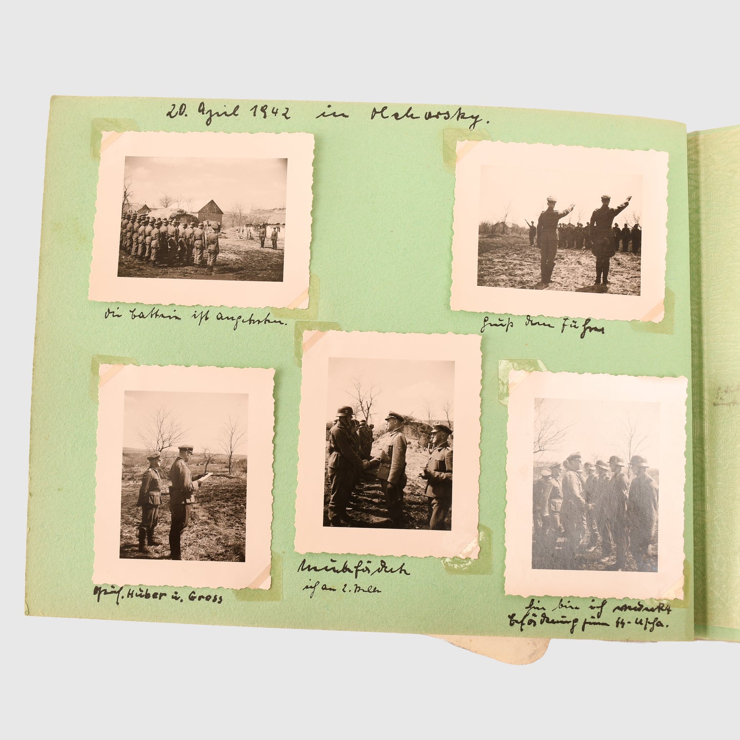 GERMAN WWII HANS VOLRATH ALBUM 1941-43