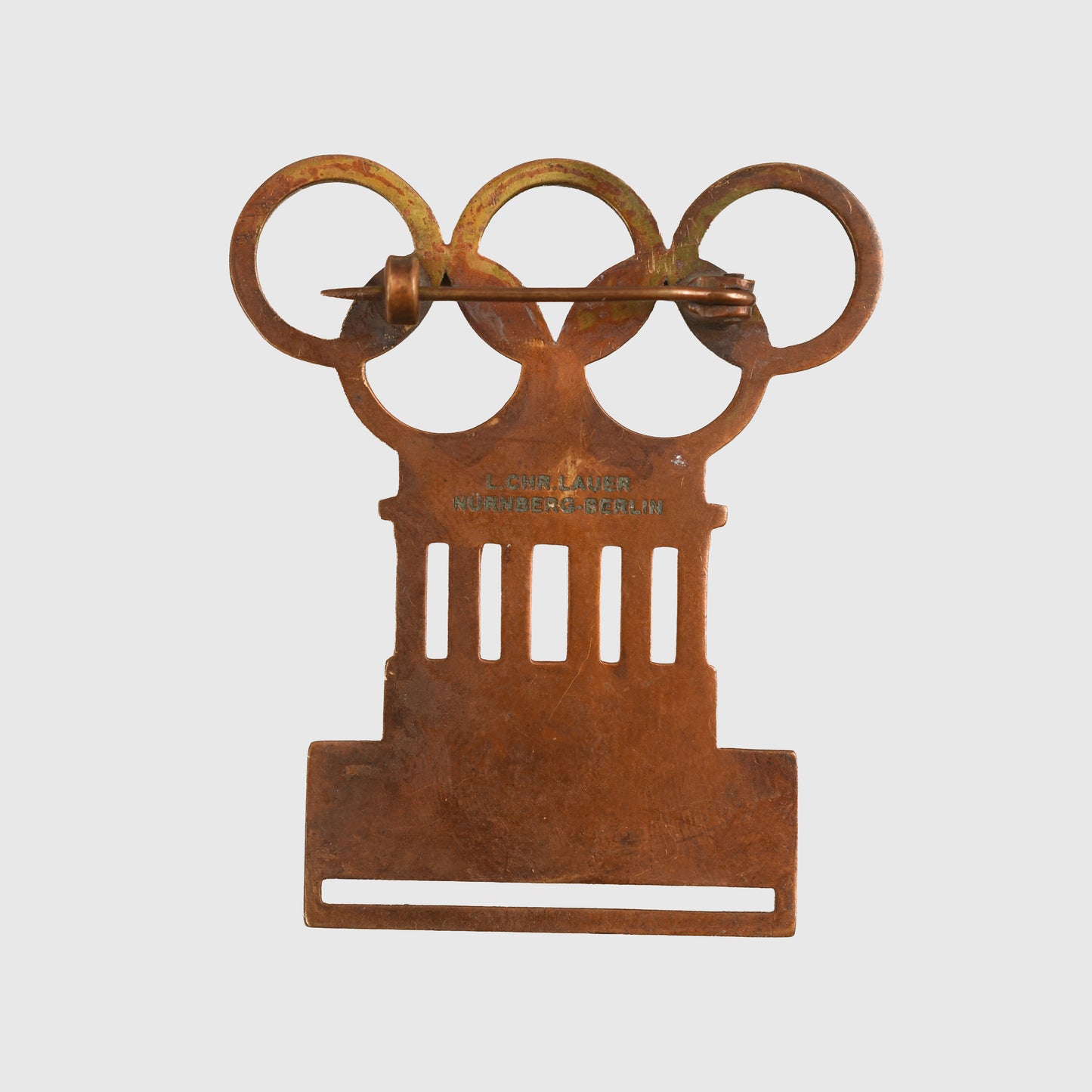 GERMAN WWII OLYMPICS VISITOR OR PARTICIPANTS BADGE NUMBERED 171