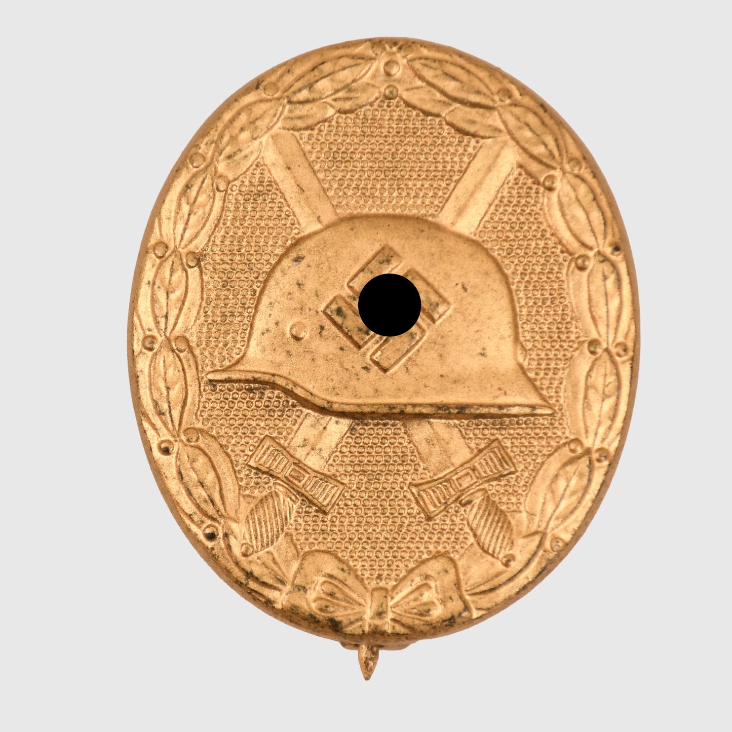 GERMAN WWII WOUND BADGE IN GOLD. NUMBER MAKER MARKED