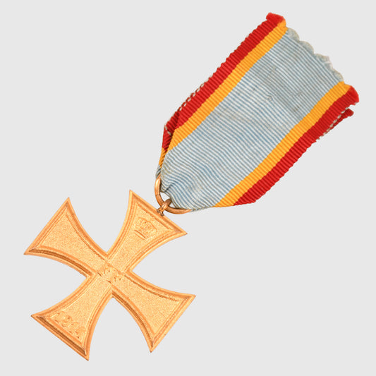 GERMAN WWI MECKLENBURG SCHWERIN WAR CROSS 1914 2ND CLASS