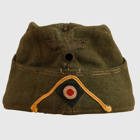 German WWII M.38 Army Signals Overseas Cap