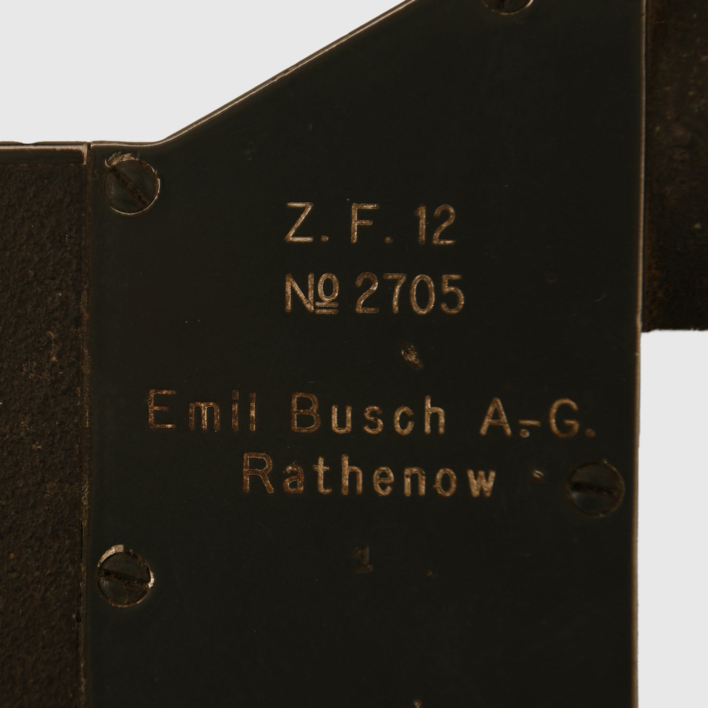 German WWI ZF12 Optical Sight with Case