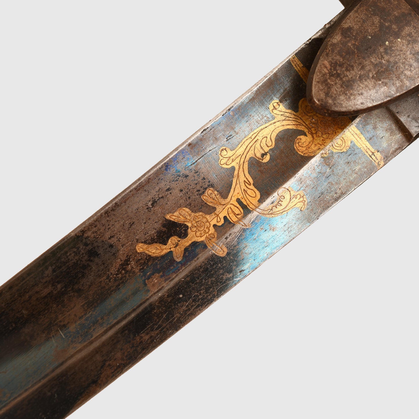 English 1796 Blue and Gilt Bladed Officers Display Piece