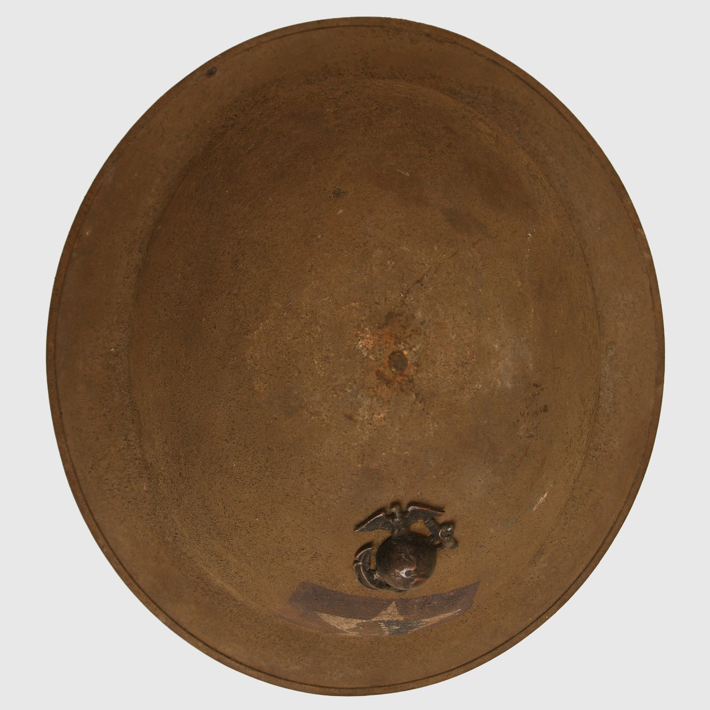 US WWI MARINE CORPS BRODIE HELMET