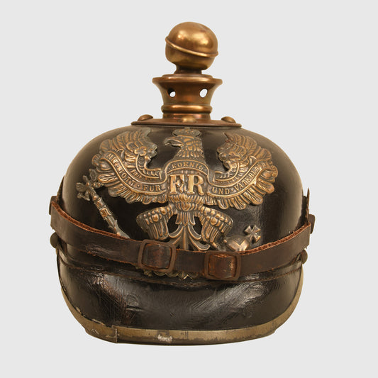 German WWI Prussian Enlisted Ranks Artillery Pickelhaube