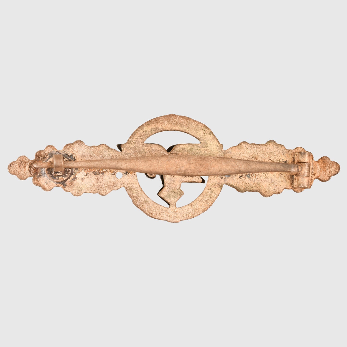 GERMAN WWII LUFTWAFFE OPERATIONAL FLYING CLASP FOR TRANSPORT UNITS IN SILVER