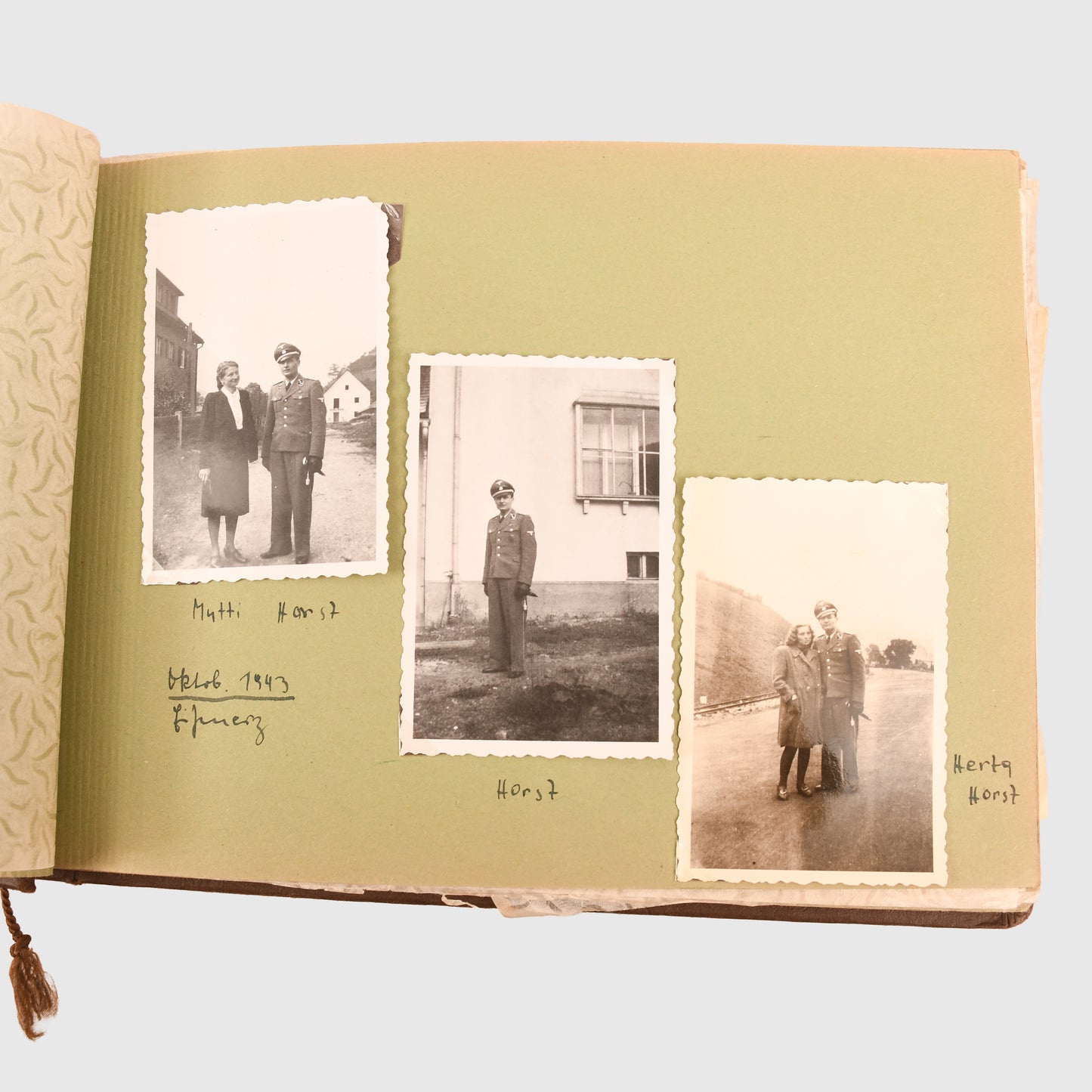 GERMAN WWII HANS VOLRATH ALBUM 1943-44