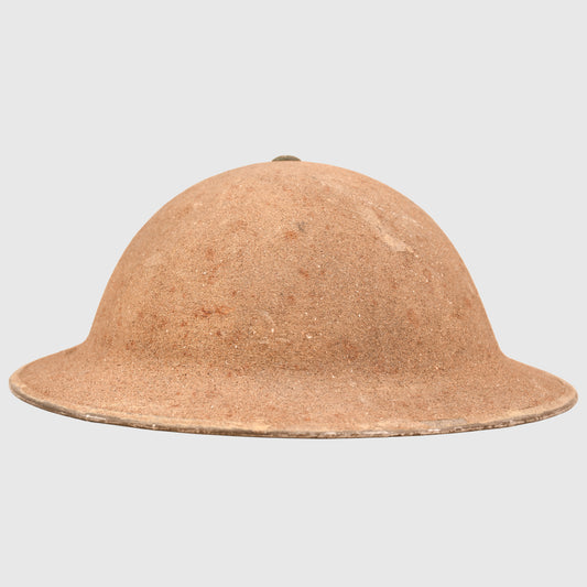 BRITISH WWII NORTH AFRICA BRODIE HELMET