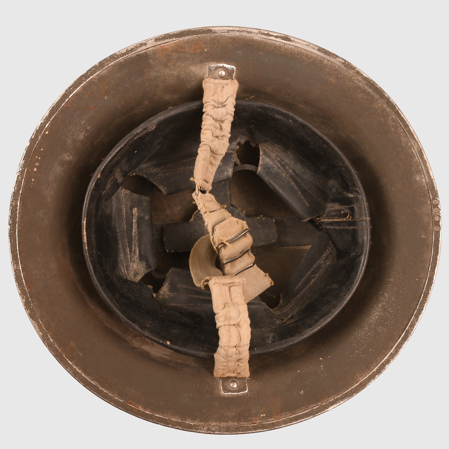 BRITISH WWII NORTH AFRICA BRODIE HELMET