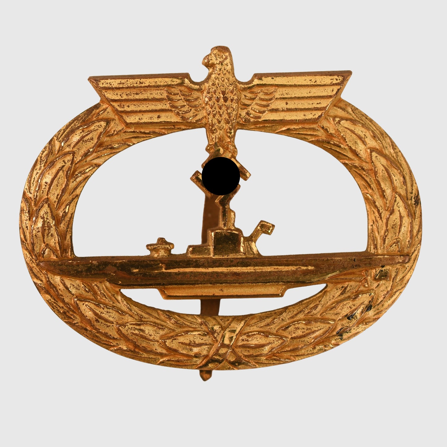 GERMAN WWII KRIEGSMARINE SUBMARINE SERVICE BADGE - NEAR MINT
