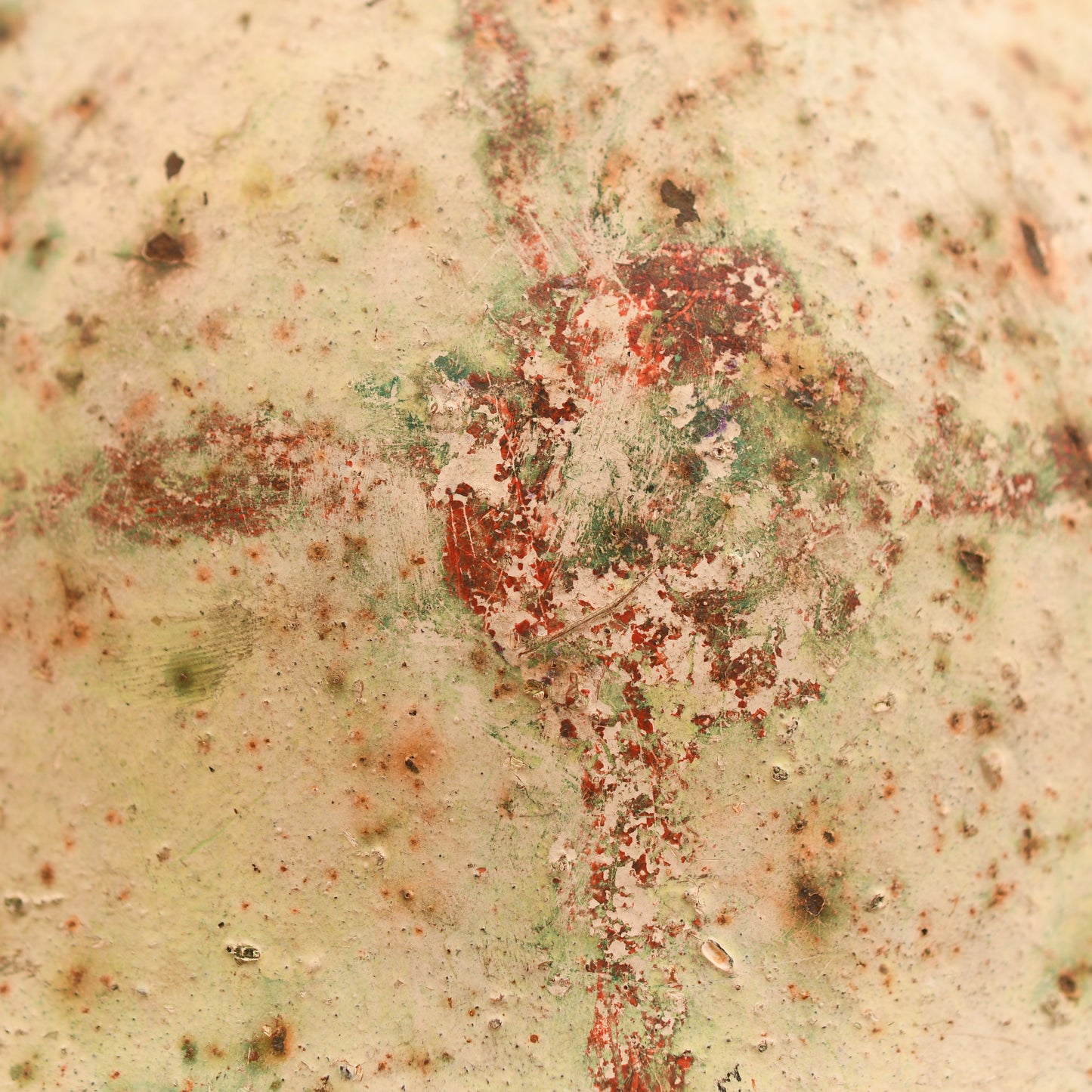 GERMAN WWII WHITE RED CROSS M.42 COMBAT HELMET - BARN STORED