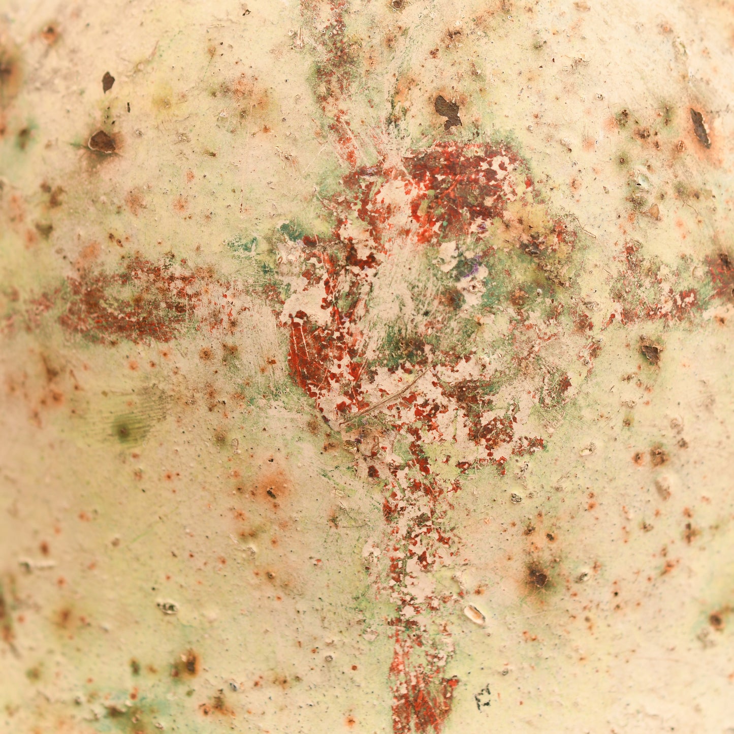 GERMAN WWII WHITE RED CROSS M.42 COMBAT HELMET - BARN STORED