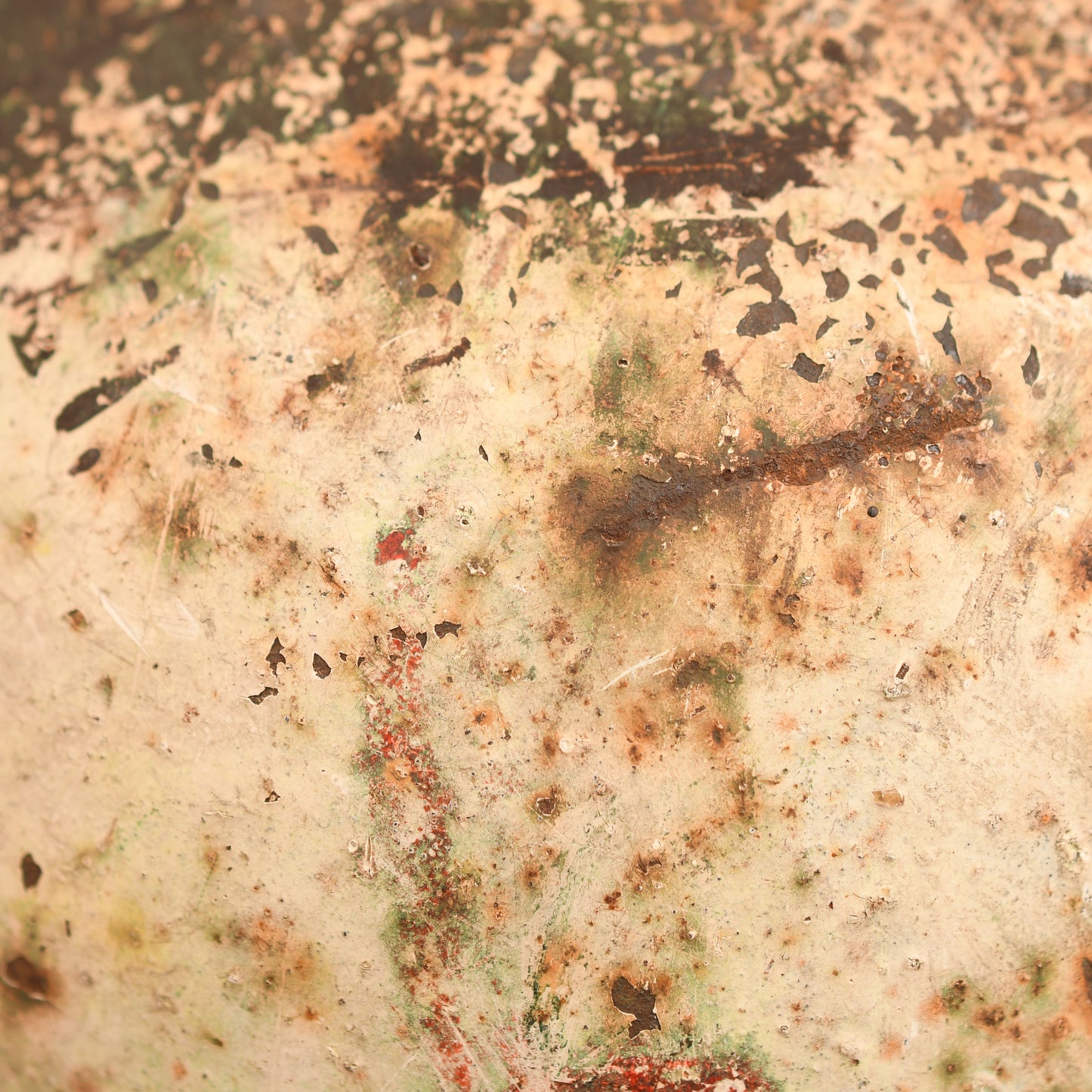 GERMAN WWII WHITE RED CROSS M.42 COMBAT HELMET - BARN STORED