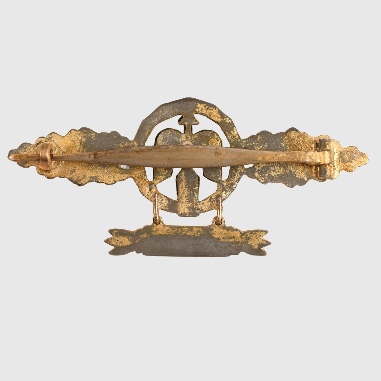 GERMAN WWII LUFTWAFFE DAY FIGHTER BAR WITH 200 PENDANT