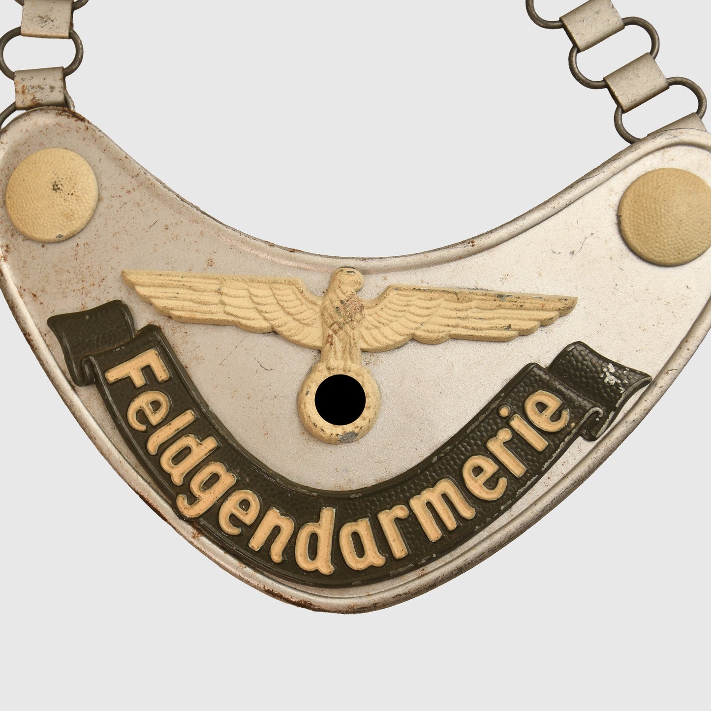 GERMAN WWII FELDGENDARMERIE GORGET