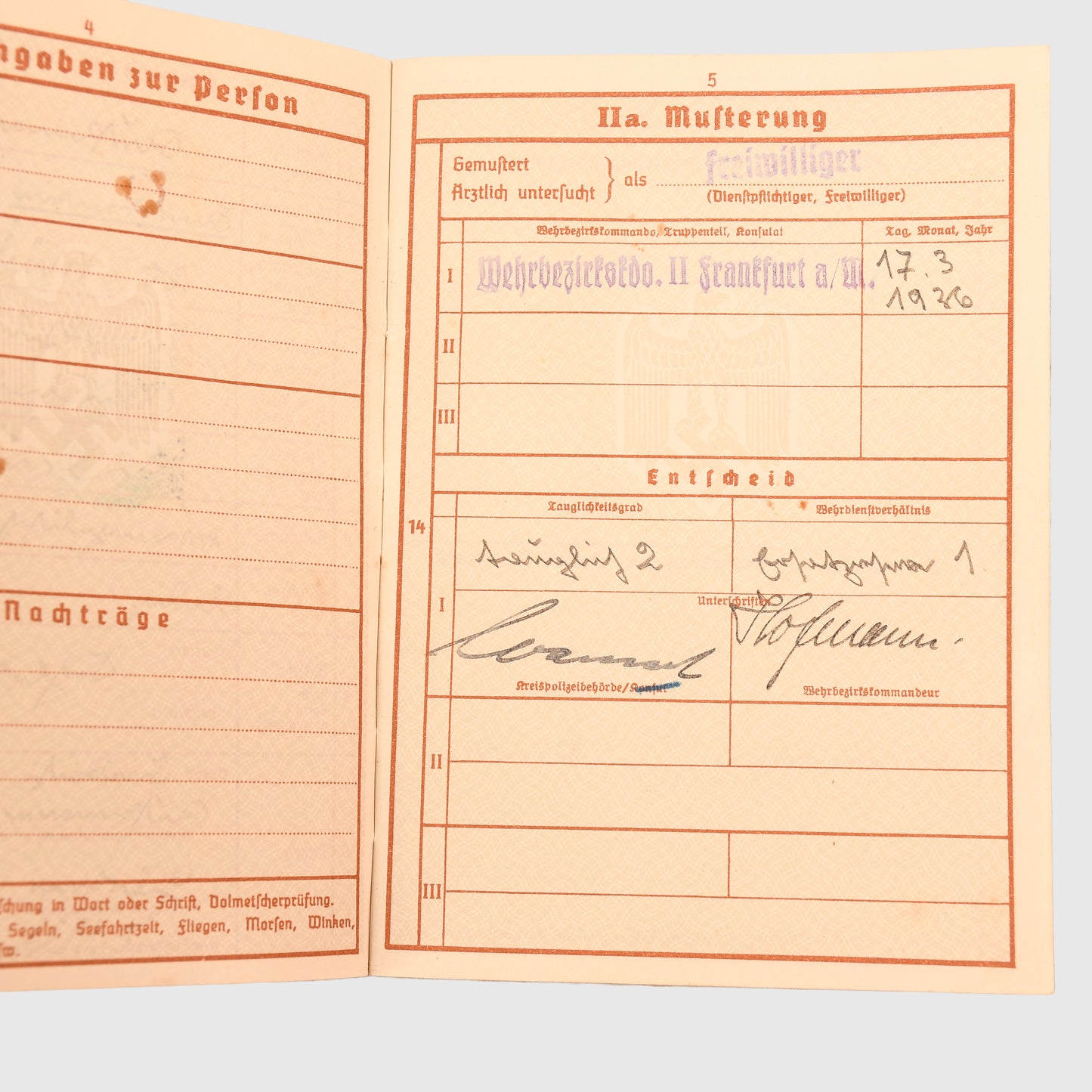 GERMAN WWII KRIEGSMARINE U-BOAT 110 DOCUMENT AND MEDAL GROUPING