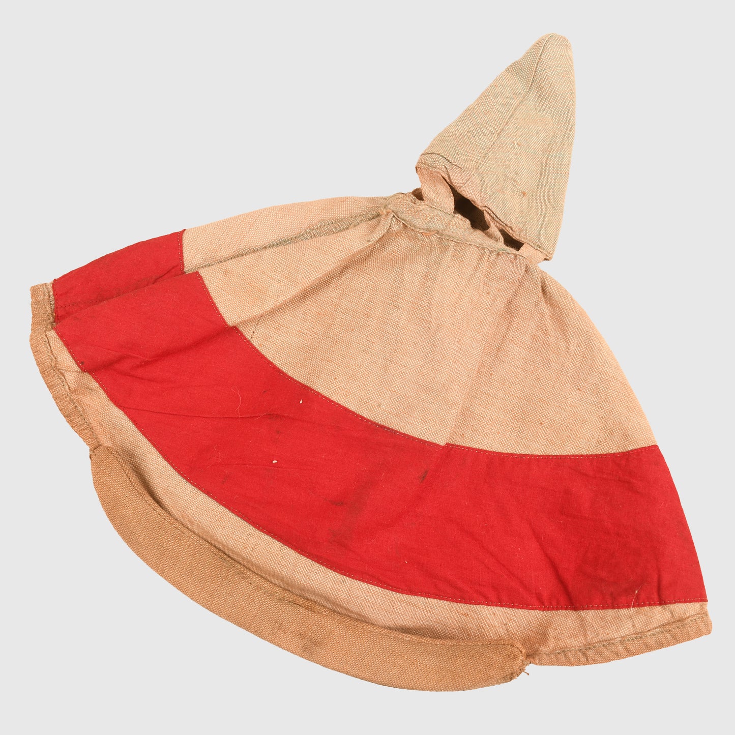 GERMAN WWI INFANTRY OFFICERS HELMET COVER WITH RED BAND