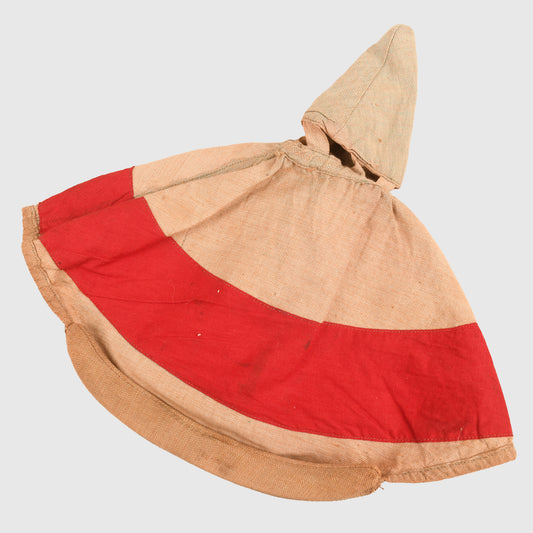 GERMAN WWI INFANTRY OFFICERS HELMET COVER WITH RED BAND