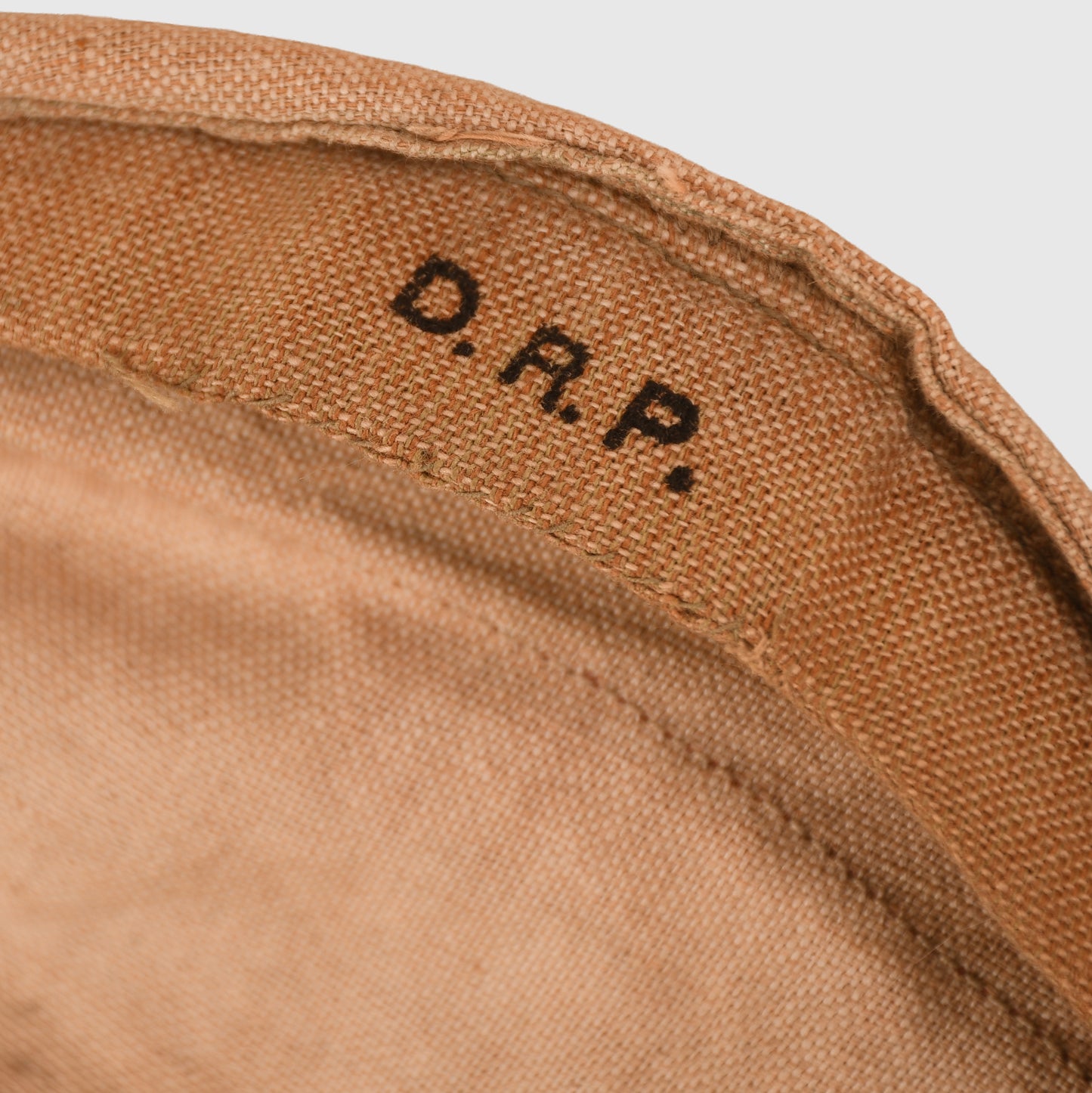 GERMAN WWI INFANTRY OFFICERS HELMET COVER WITH RED BAND