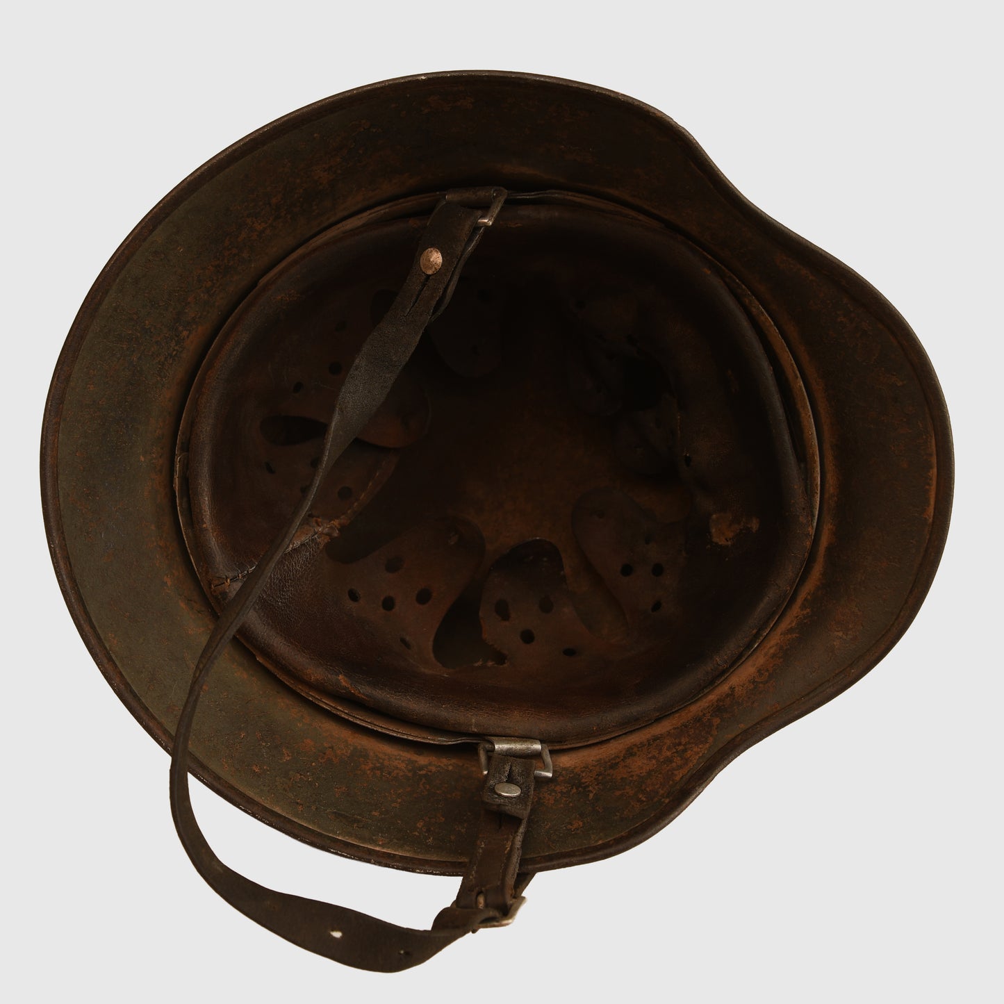 German WWII Army Double Decal M35 Combat Helmet