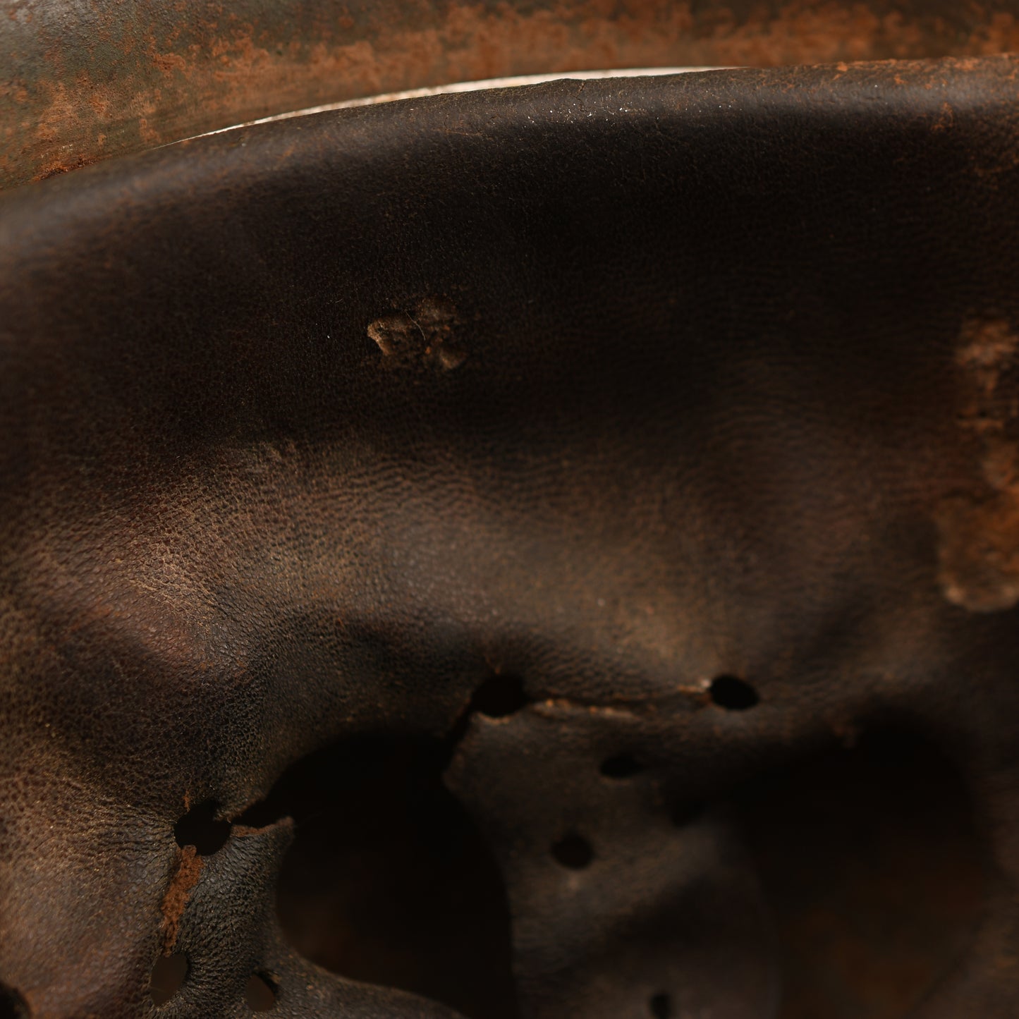 German WWII Army Double Decal M35 Combat Helmet