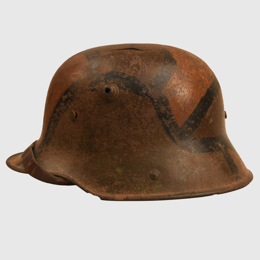 German WWI M.16 Camouflage Helmet