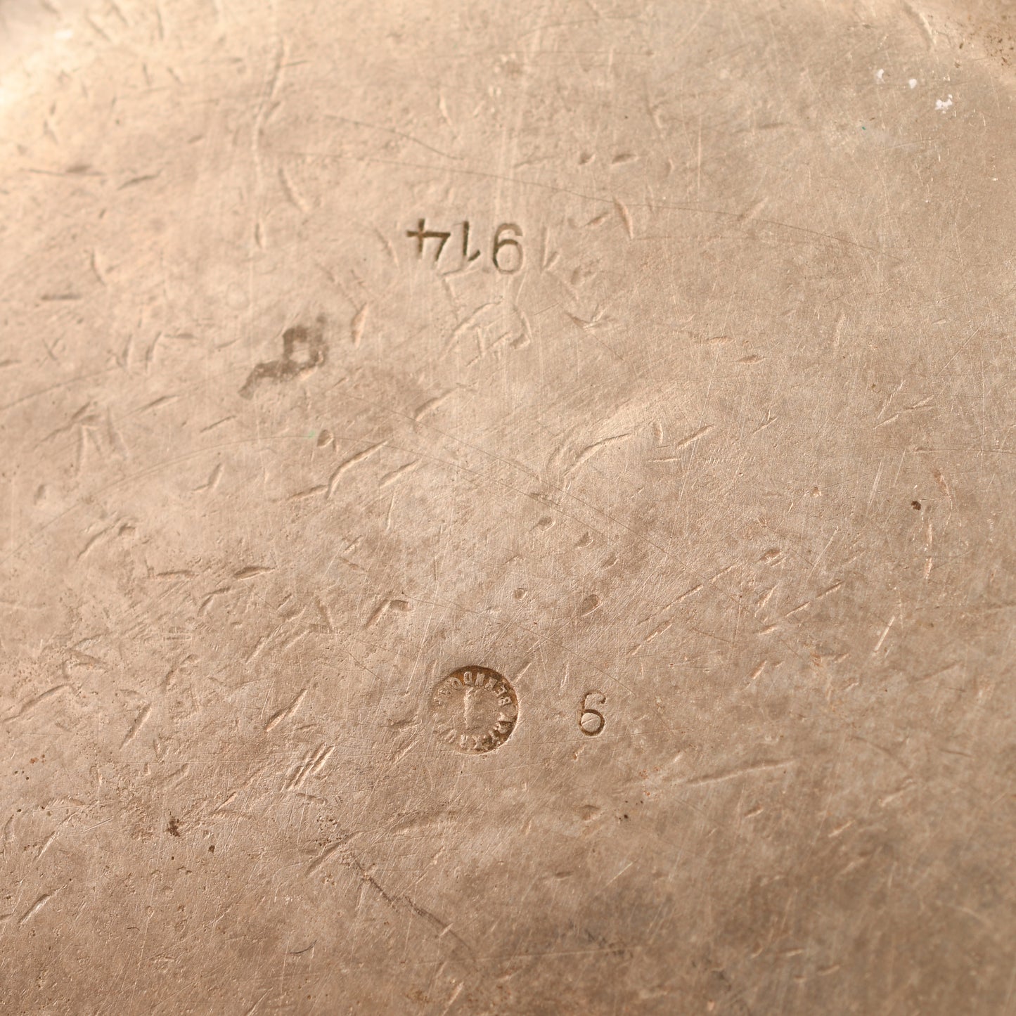 GERMAN WWII LEIBSTANDARTE ADOLF HITLER CANTEEN SERVING PLATTERS