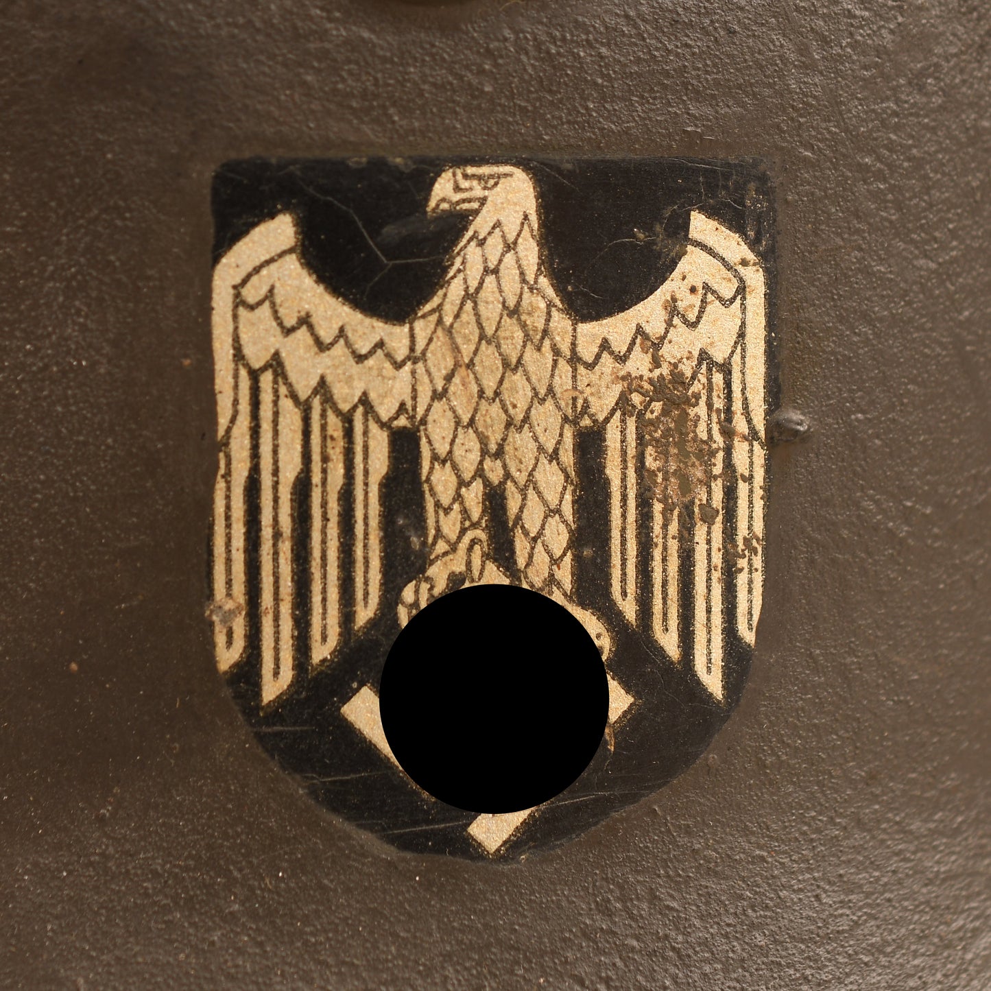 German WWII Army Aluminium Parade Helmet