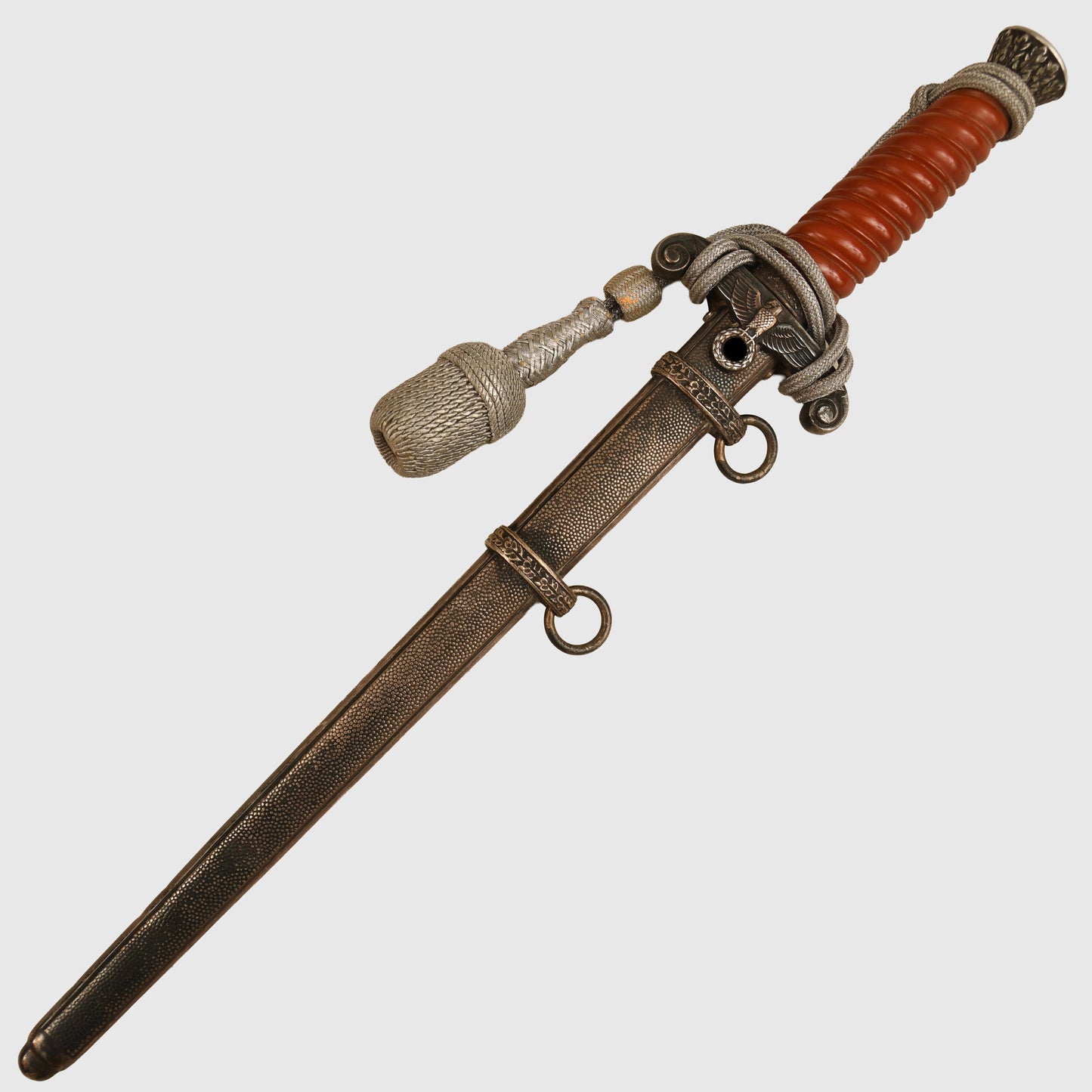 GERMAN WWII ARMY OFFICERS DISPLAY PIECE