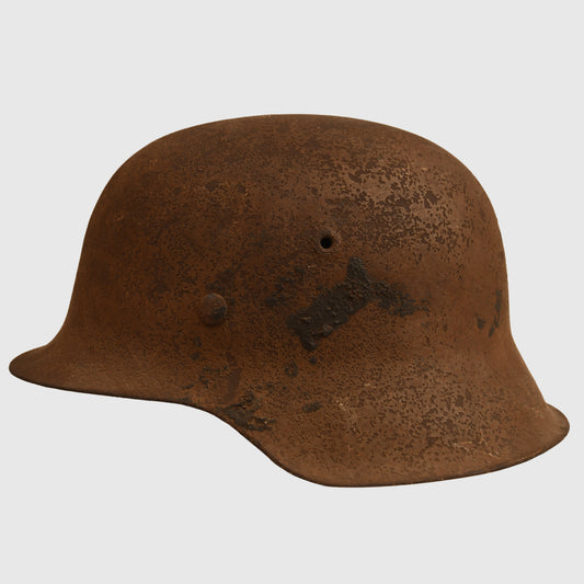 German WWII M.42 Camouflage Combat Helmet
