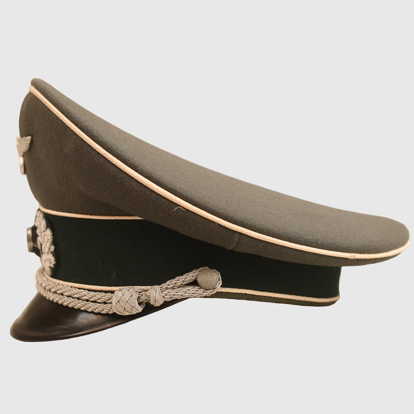 GERMAN WWII ARMY INFANTRY OFFICERS VISOR CAP