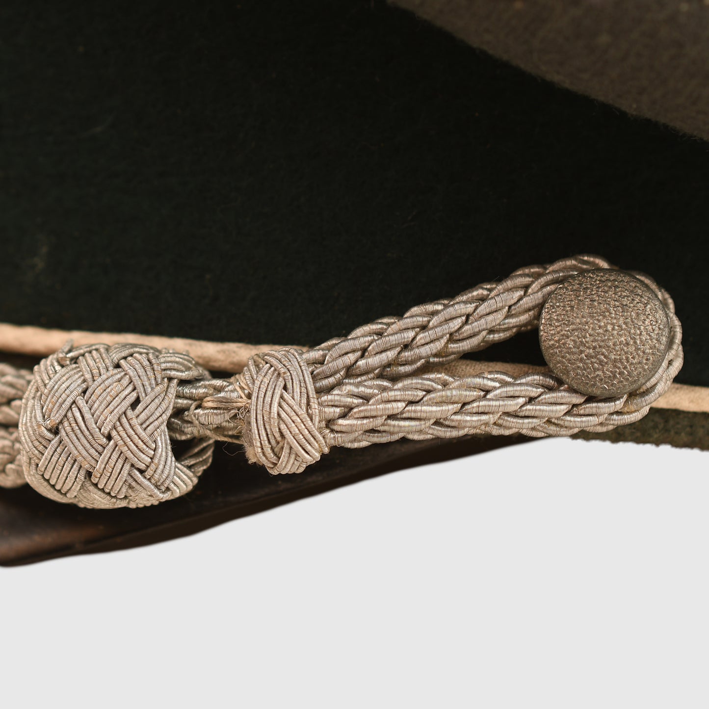 GERMAN WWII ARMY INFANTRY OFFICERS VISOR CAP