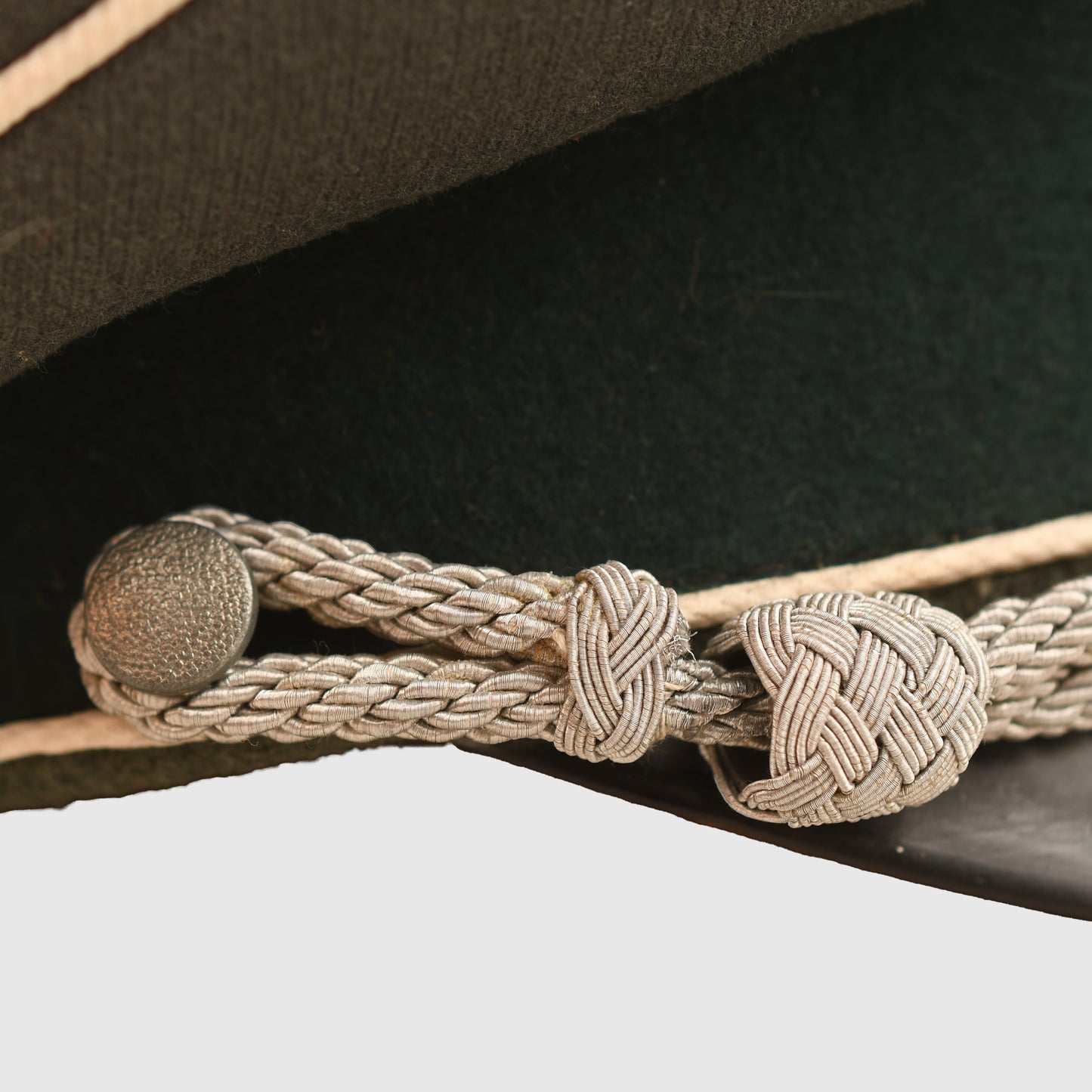 GERMAN WWII ARMY INFANTRY OFFICERS VISOR CAP