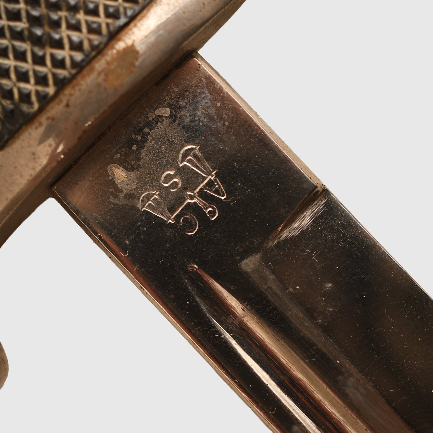 GERMAN WWII SHORT MODEL FIREMAN’S DISPLAY PIECE