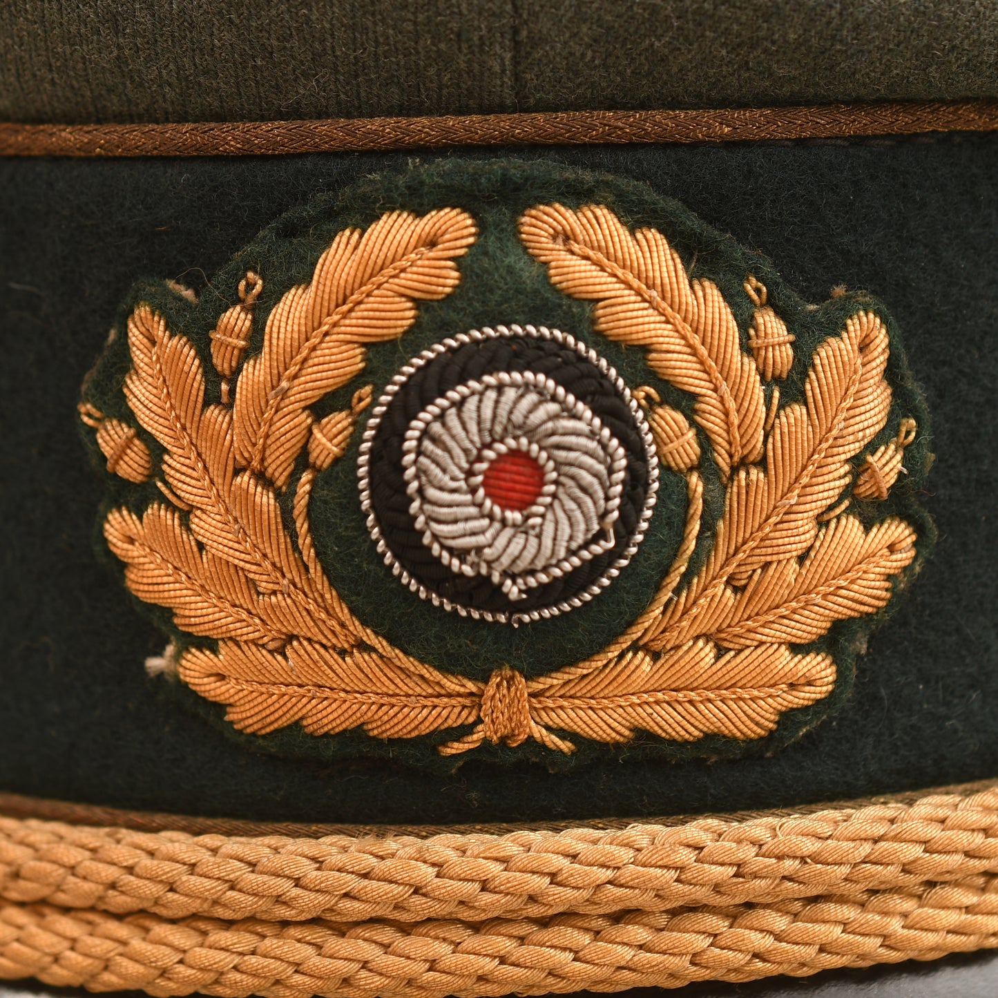 GERMAN WWII ARMY GENERAL’S VISOR CAP